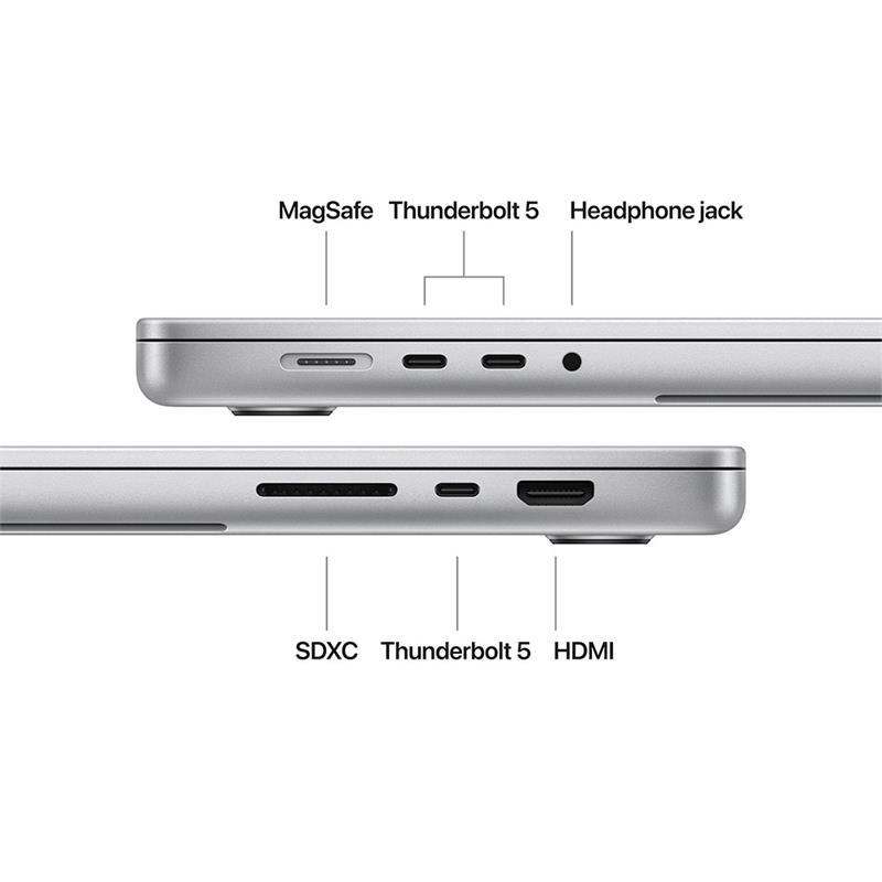 MacBook Pro 16" Apple M4 Pro 14C CPU 20C GPU 24GB 512GB Strieborný SK 