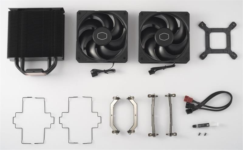 COOLER MASTER CPU cooler Hyper 212 Black X Duo 