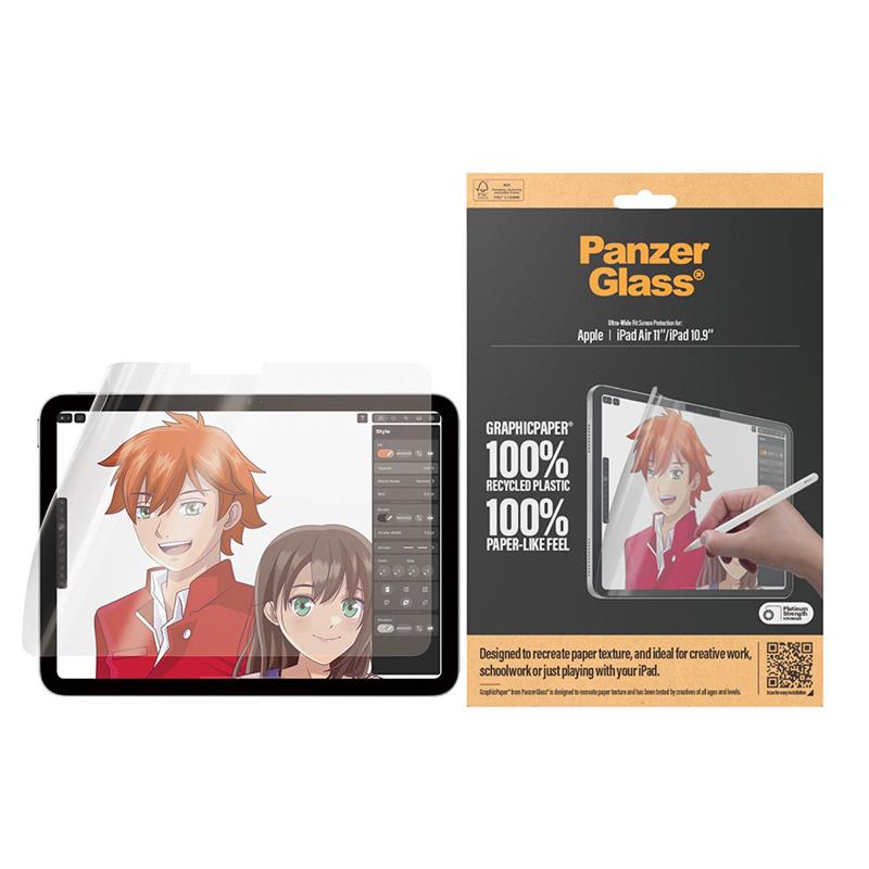 PanzerGlass ochranná fólia GraphicPaper pre iPad Air 11" M2 2024/iPad 10.9" 2022 