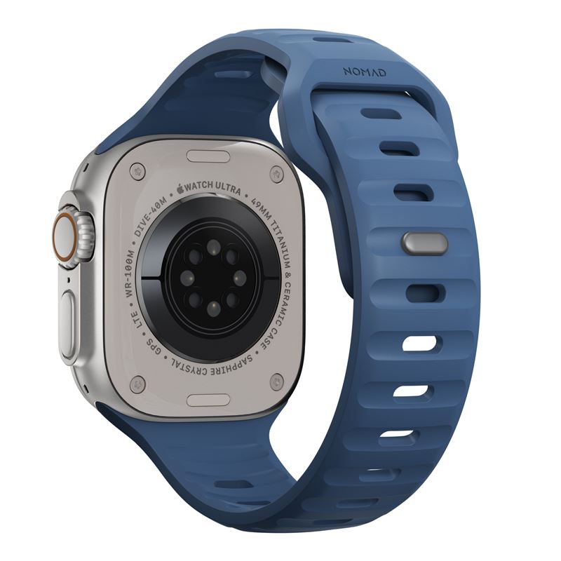 Nomad remienok Sport Strap pre Apple Watch 44-49mm - Naval Blue 