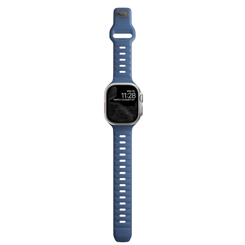 Nomad remienok Sport Strap pre Apple Watch 44-49mm - Naval Blue 