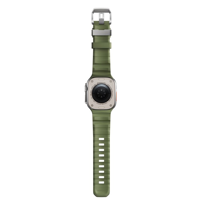 Nomad remienok Rocky Point Band pre Apple Watch 46/49mm - Forest/Natural 