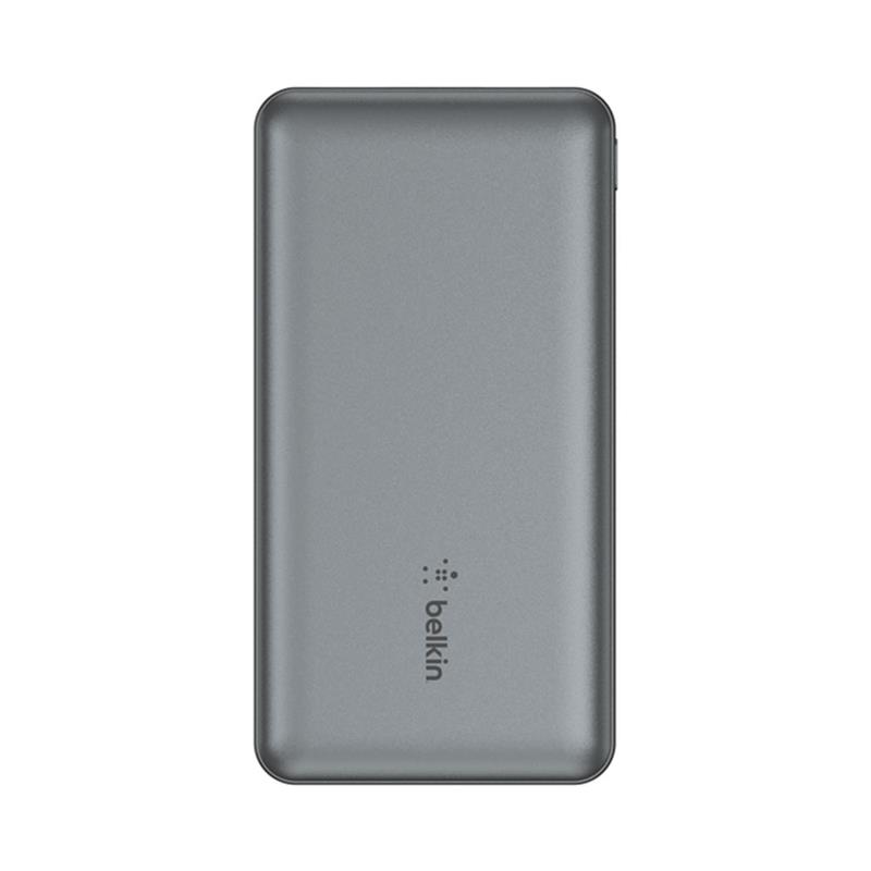 Belkin Boost Charge 3-Port Powerbank 10K + USB-A to USB-C kábel - Space Gray 