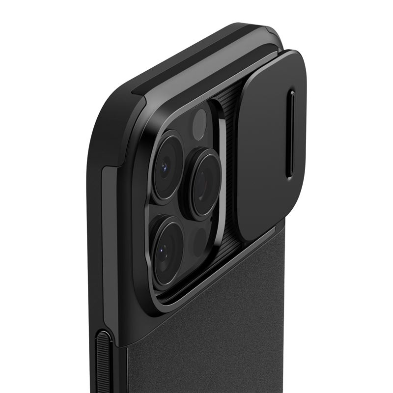 Spigen kryt Optik Armor Magsafe pre iPhone 16 Pro - Black 