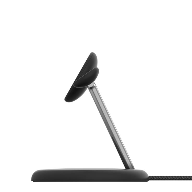 Belkin Boost Charge Pro 3-in-1 Magnetic Wireless Charging Stand with Qi2 15W - Black 