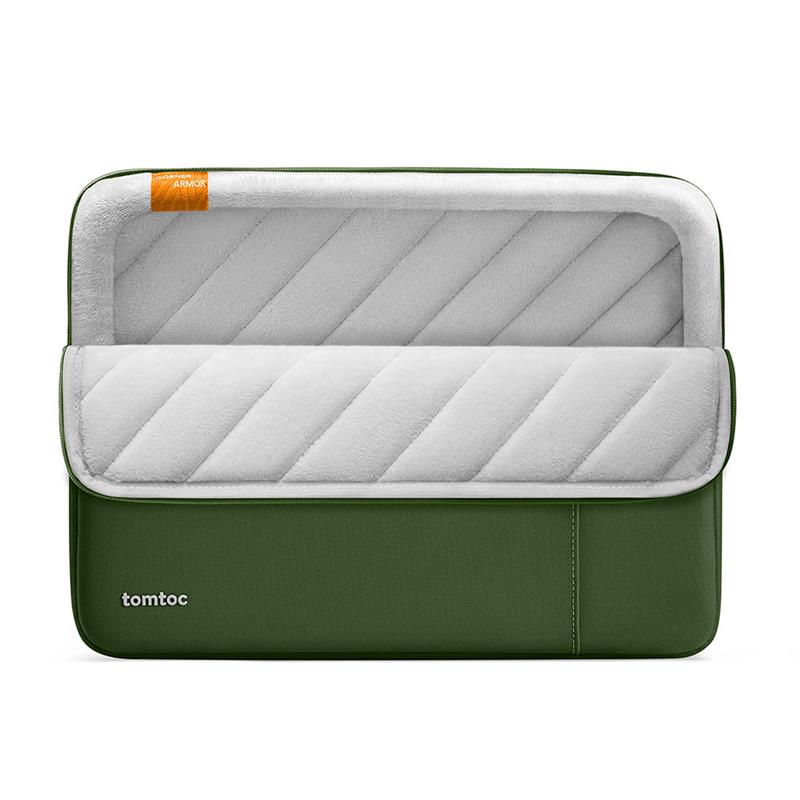 Tomtoc puzdro 360 Protective Sleeve pre Macbook Air 13" M1 M2 M3 M4 - Olive Green 