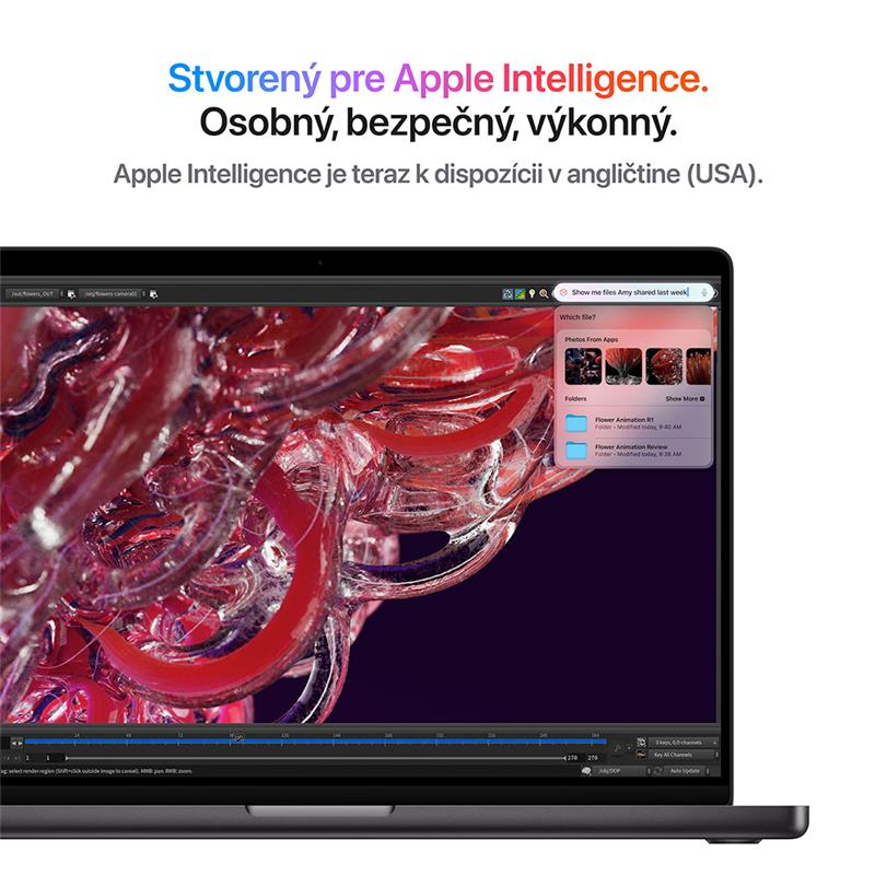 MacBook Pro 14" Apple M4 Pro 12C CPU 16C GPU 24GB 512GB Strieborný SK 