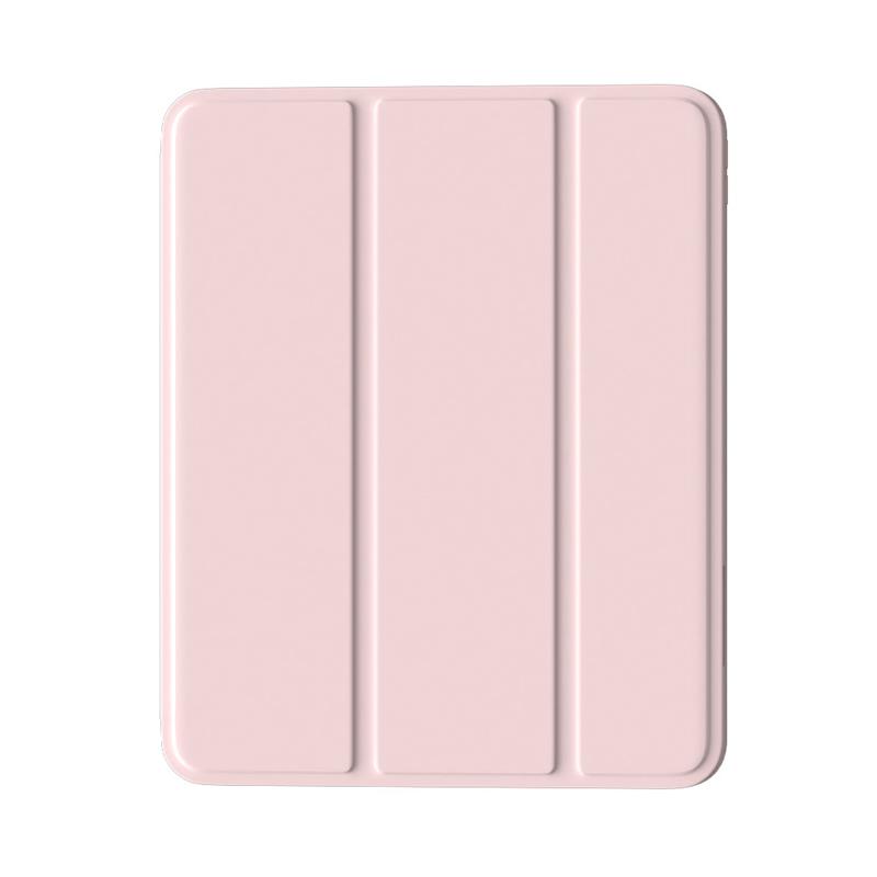 Devia puzdro Leather Case with Pencil Slot pre iPad Pro 11" M4 2024 - Light Pink 