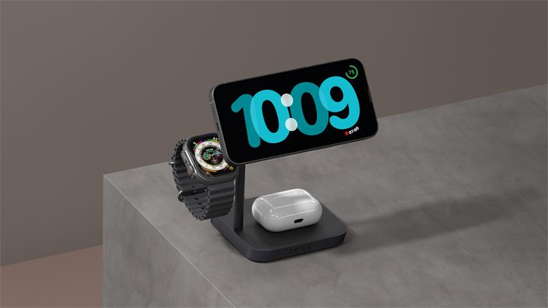 ZENS 4-in-1 MagSafe + Watch Wireless Charging Station 