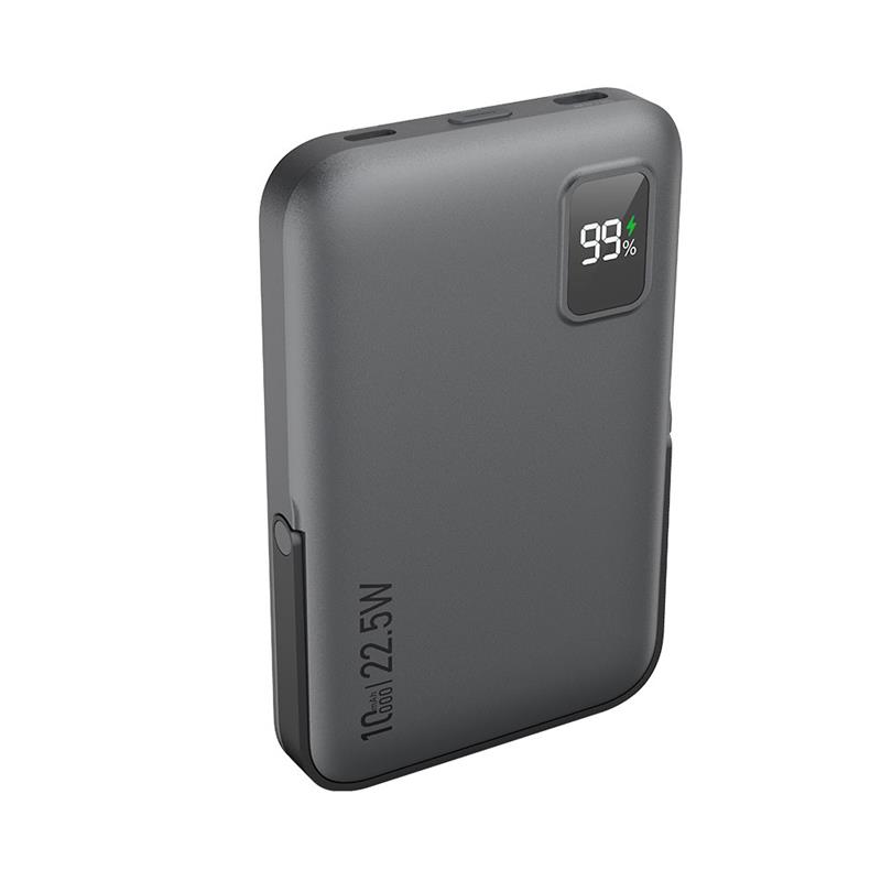 Devia powerbank Extreme Speed Series Magnetic with Bracket 10.000 mAh 22.5W - Gray 