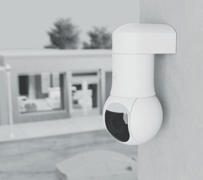 Ubiquiti UniFi Compact, all-weather camera with ultra-low latency pan-tilt-zoom control and versatile mounting options 