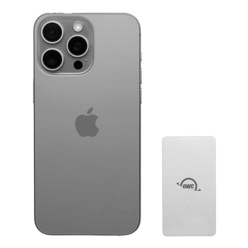 OWC 2TB Envoy Ultra Portable USB-C NVMe SSD - Silver 