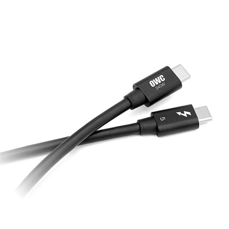 OWC kábel Thunderbolt 5 / USB-C Cable 0.8m - Black 
