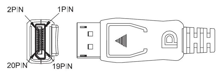 PREMIUMCORD Optický DisplayPort 1.4 pripojovací kábel M/ M,  pozlátený konektor. 50m 