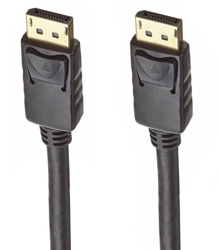 PremumCord DisplayPort 1.4 kábel M/M, pozlátené konektory, 0.5m 