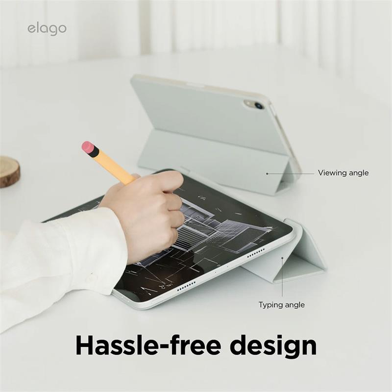 Elago puzdro Magnetic Folio Case pre iPad Pro 11" M4/M5 - Dark Gray 