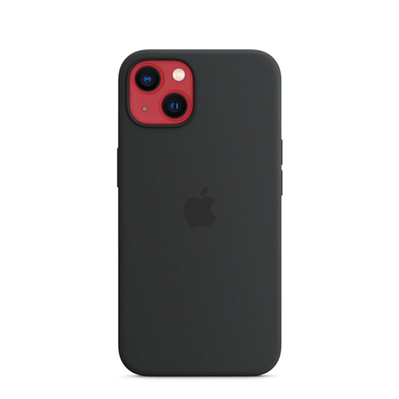iPhone 13 Silicone Case v MagSafe – Midnight 