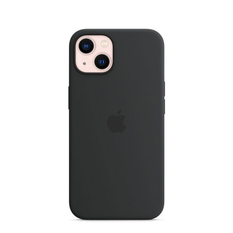 iPhone 13 Silicone Case v MagSafe – Midnight 