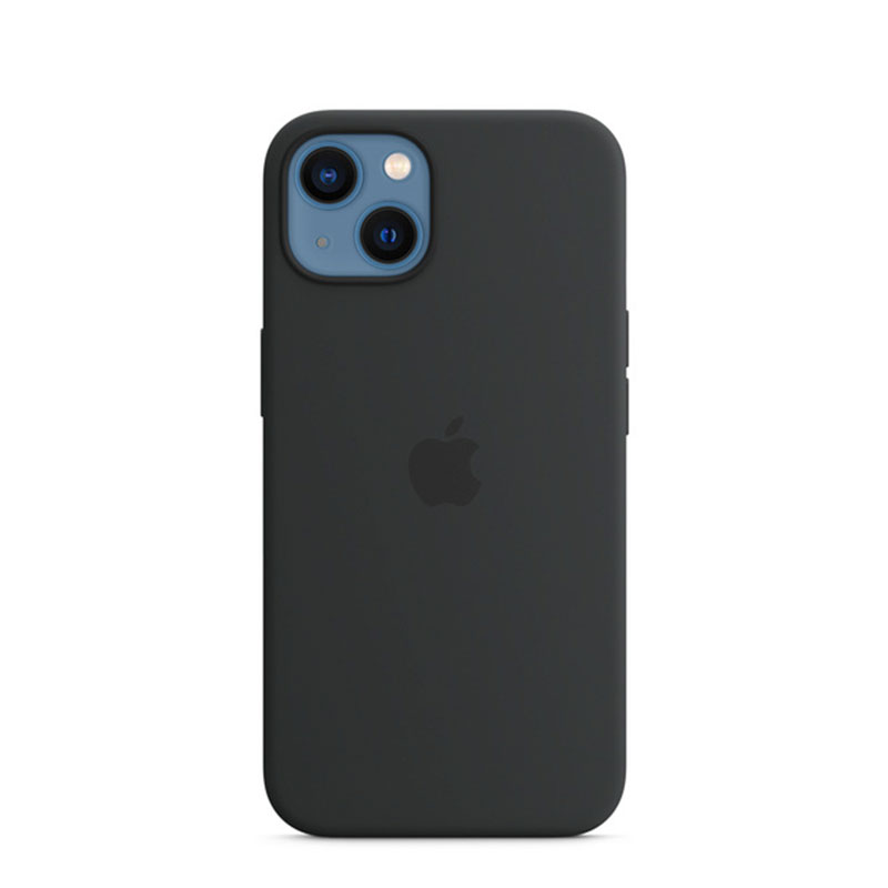 iPhone 13 Silicone Case v MagSafe – Midnight 