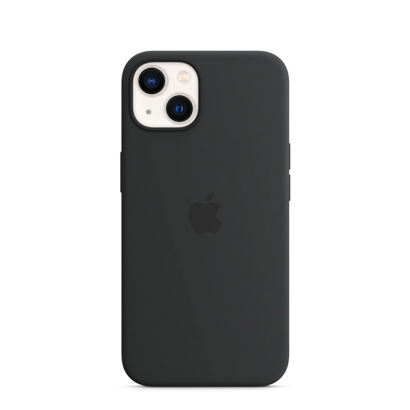 iPhone 13 Silicone Case v MagSafe – Midnight 