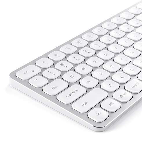 Satechi klávesnica Aluminium Wired USB Keyboard - Silver