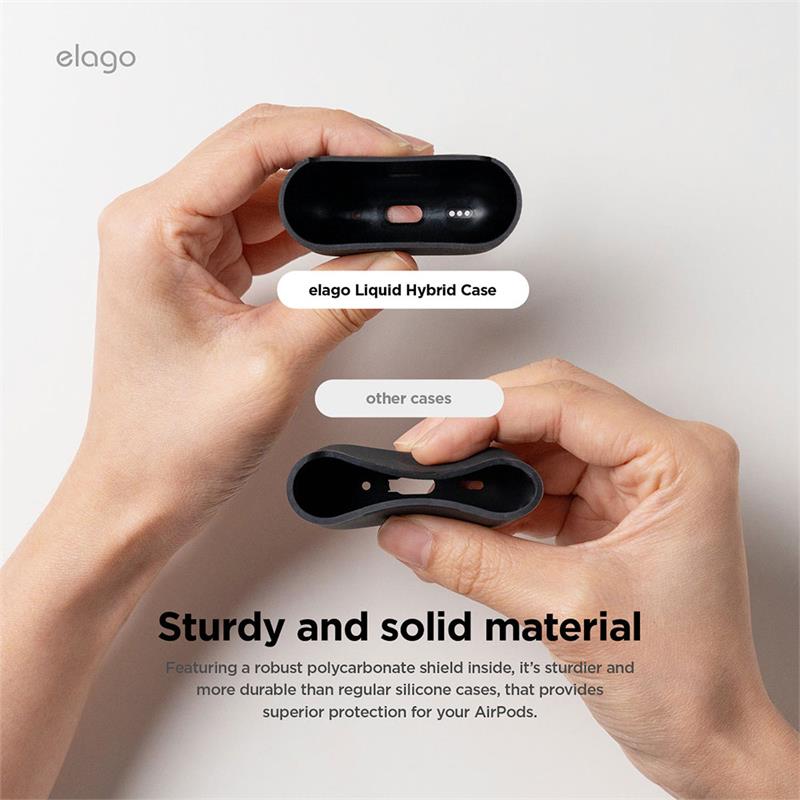 Elago puzdro Liquid Hybrid Case pre Airpods 4/5 - Mint 