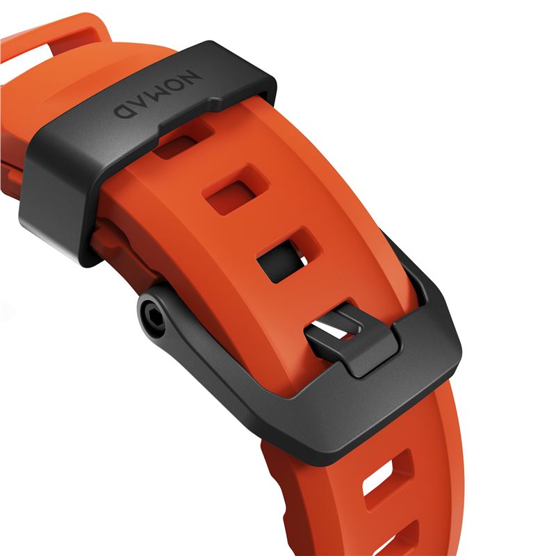 Nomad remienok Rocky Point Band pre Apple Watch 46/49mm - Magma/Black 