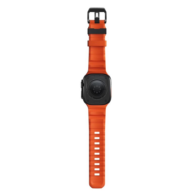 Nomad remienok Rocky Point Band pre Apple Watch 46/49mm - Magma/Black 
