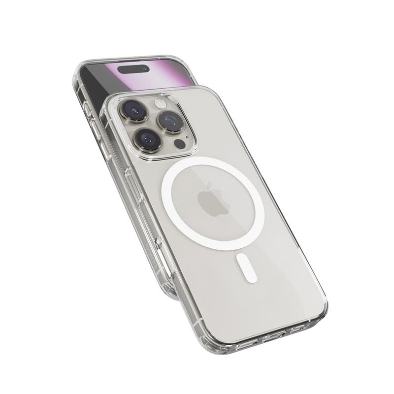 Epico Resolve Case Magnetic iPhone 16 Pro - transparentný 