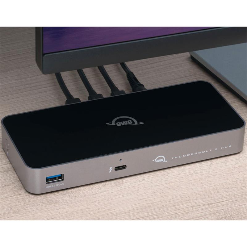 OWC Thunderbolt 5 Hub - Space Gray 