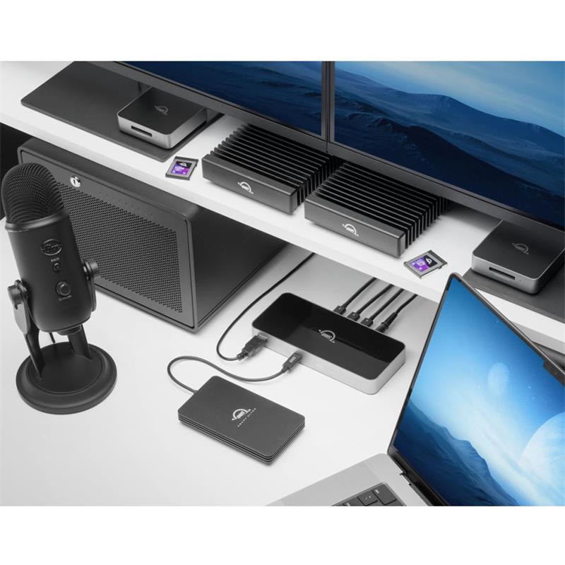 OWC Thunderbolt 5 Hub - Space Gray 