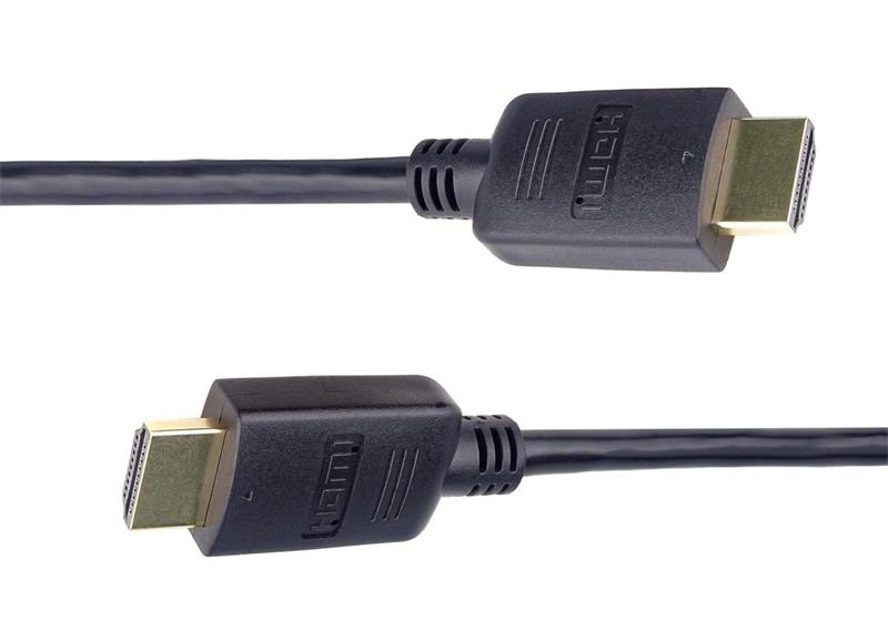 PremiumCord 4K HDMI 2.0b High Speed + Ethernet kabel, pozlátené konektory, 2m 