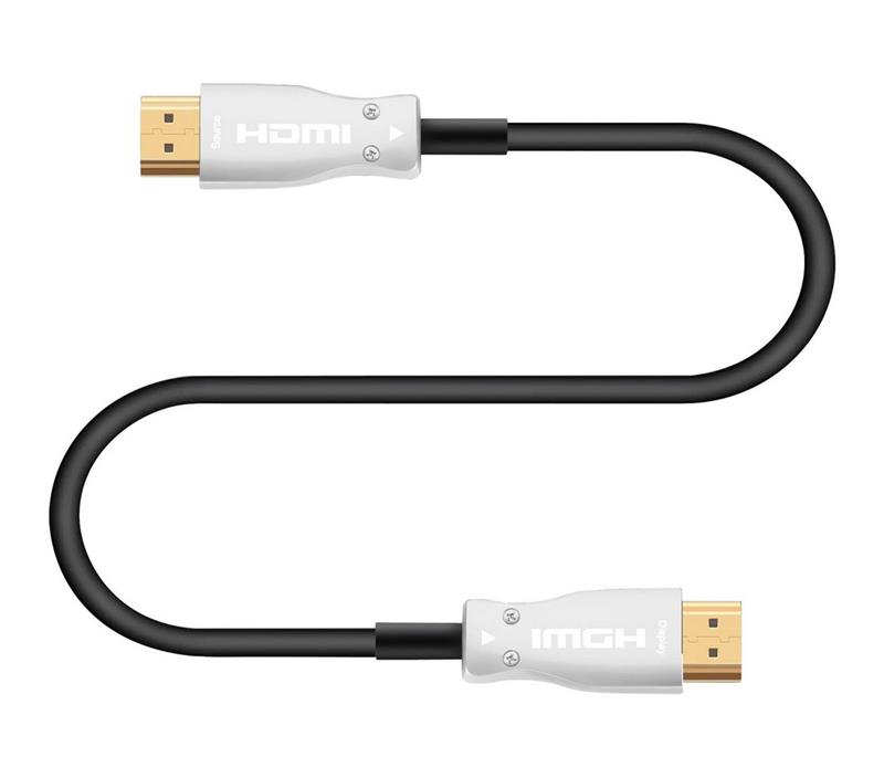 PremiumCord optický fiber High Speed with Ether. 4K@60Hz kabel 15m, M/M, pozlátené konektory 