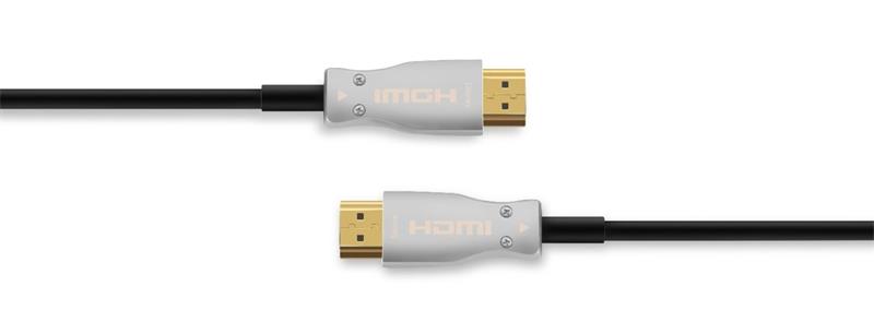 PremiumCord optický fiber High Speed with Ether. 4K@60Hz kabel 15m, M/M, pozlátené konektory 