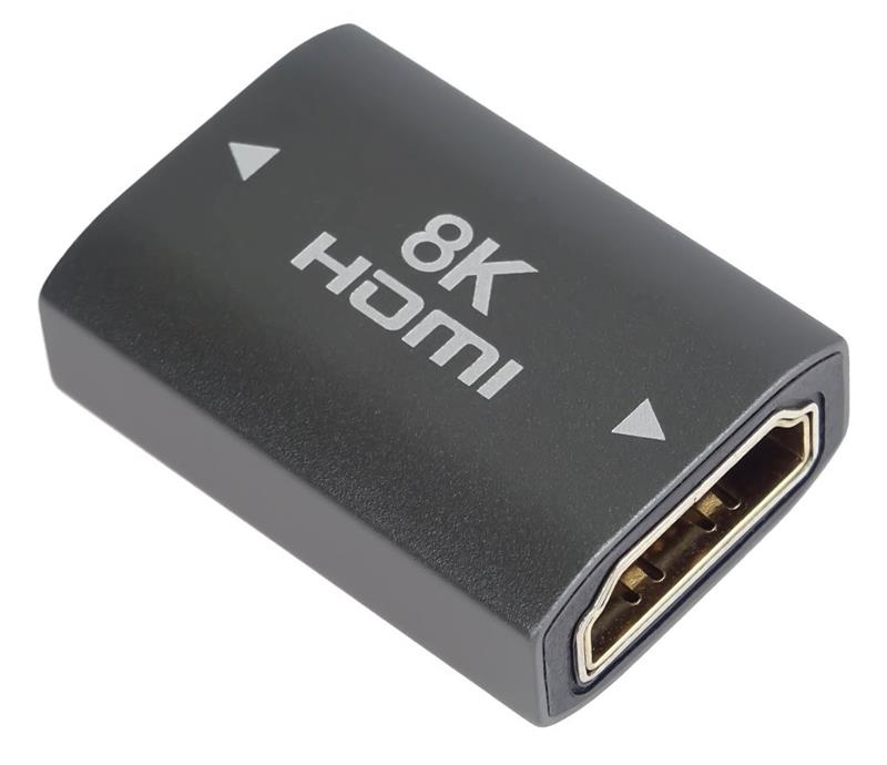 PremiumCord 8K Adaptér spojka HDMI A - HDMI A, Female/Female, kovová 
