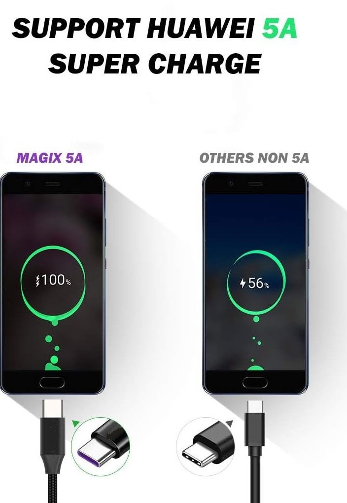 PremiumCord kábel USB-C/M - USB 2.0 A/M, Super fast charging 5A, black, 1m 