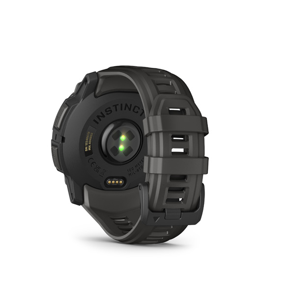 Garmin Instinct 3 - 50mm, AMOLED, Black, Charcoal silicone band 