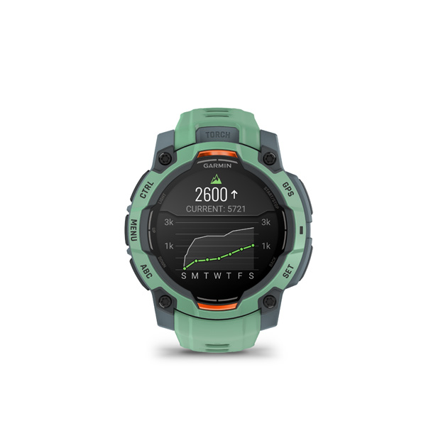 GARMIN Instinct 3 - 45mm, AMOLED, Neo tropic, Neo tropic silicone band (Limited) 