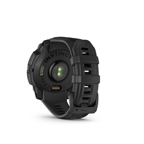 GARMIN Instinct 3 - 45mm, AMOLED, Black, Black silicone band 
