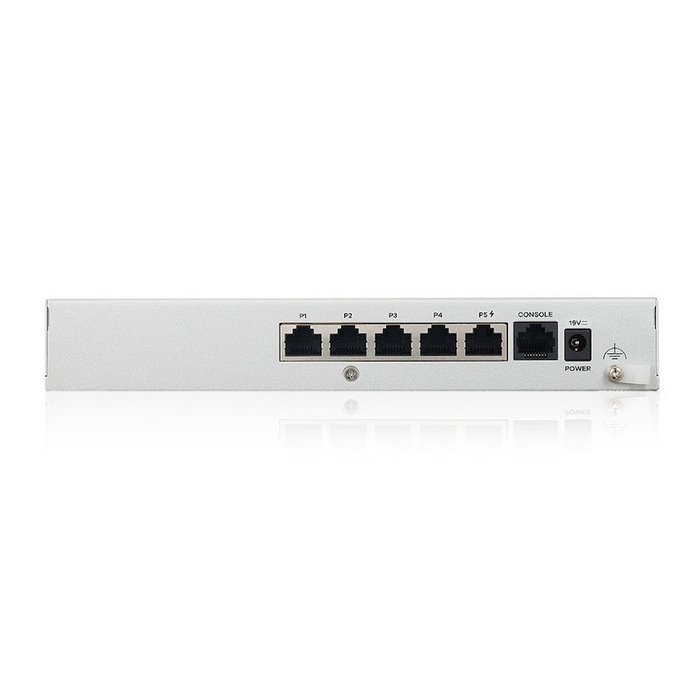 Zyxel USG FLEX 50 HP, 5 Gigabit user-definable ports, 1*1G PoE+, 1*USB with 1 YR Entry Defense Pack 