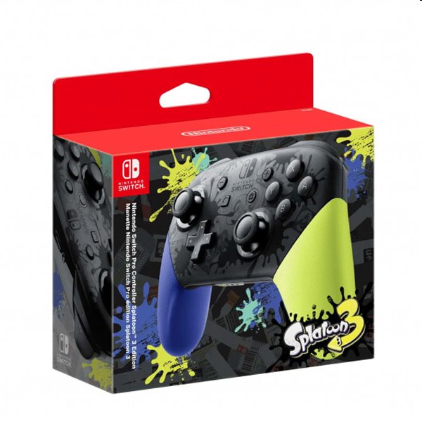 Nintendo Switch Pro Controller (Splatoon 3 Edition) 