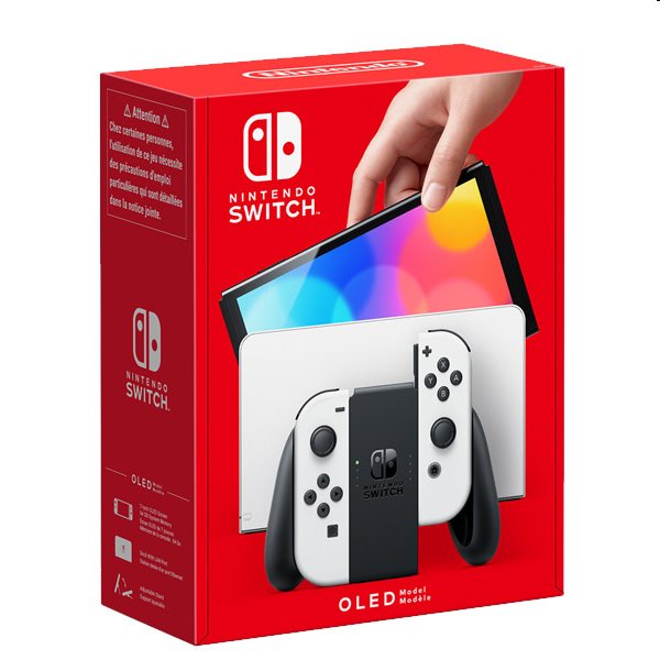 Nintendo Switch (OLED Model), white 