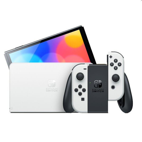 Nintendo Switch (OLED Model), white 