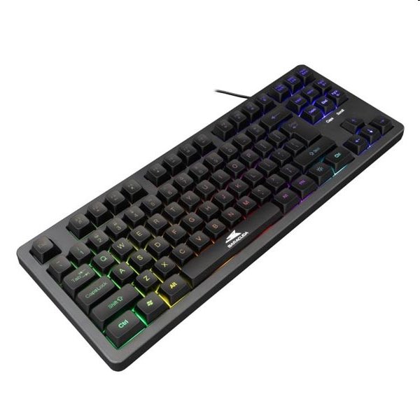 Baracuda Gaming keyboard KRILL, US, black 