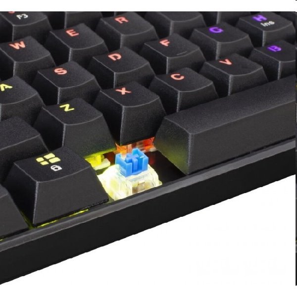 White Shark Mechanical gaming keyboard SHINOBI, US, blue switch, black 