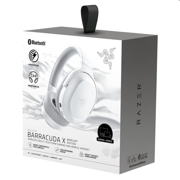 Razer Barracuda X, Mercury White 
