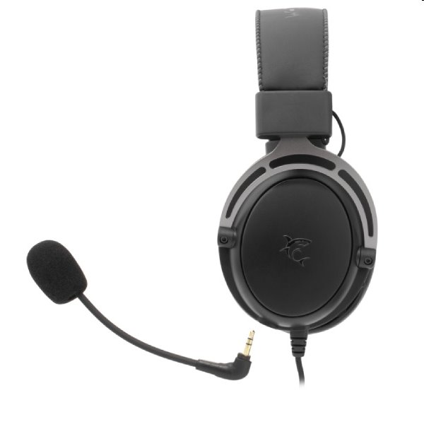 White Shark Gaming headphones w/ microphone GORILLA, PC, PS4/PS5, Xbox, MAC, black/gray 
