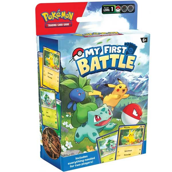 PKM My First Battle Bulbasaur vs Pikachu (Pokémon) 