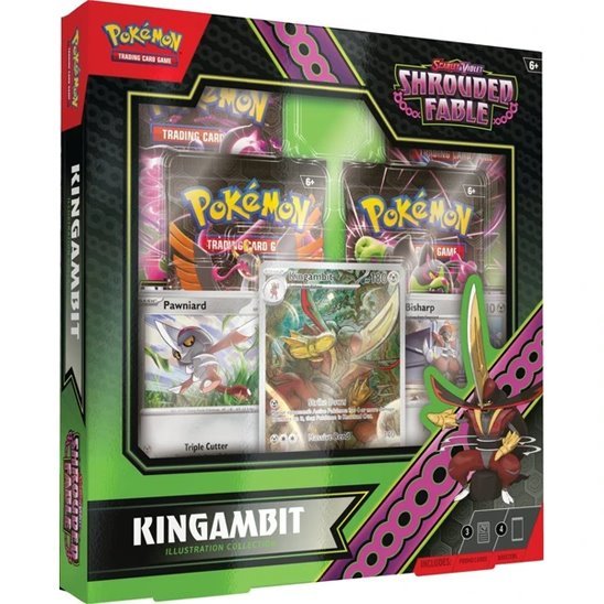PKM Scarlet & Violet Shrouded Fable Kingambit Illustration Collection (Pokémon) 
