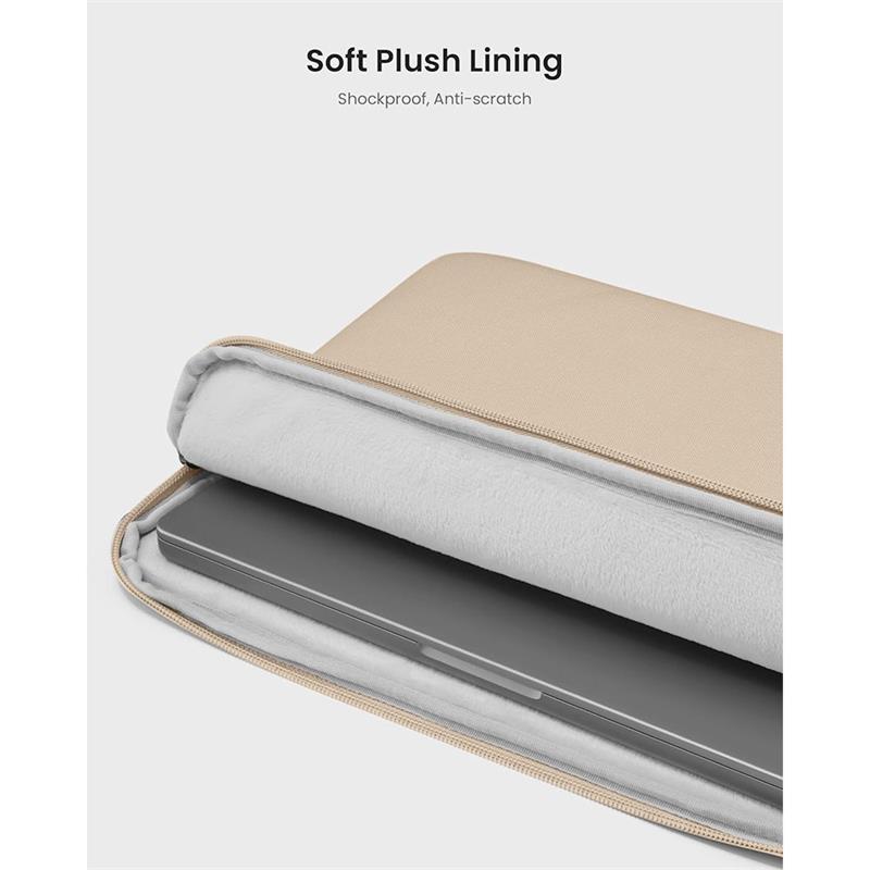 Tomtoc puzdro Light Sleeve pre Macbook Pro 14" M1/M2/M3/M4 - Sand 